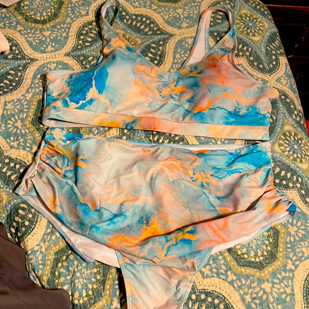 Plus size bikini